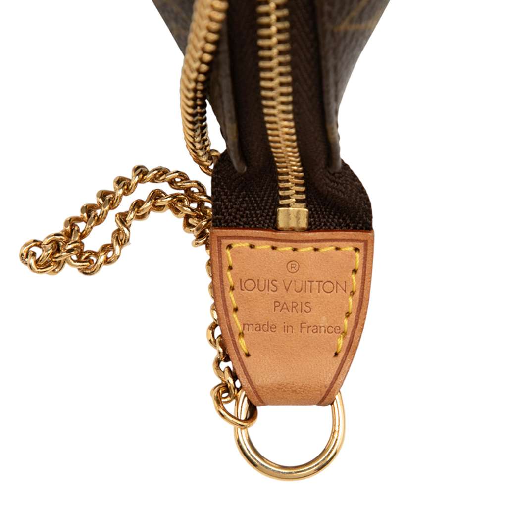 Louis Vuitton Monogram Mini Pochette Accessoires - Side view