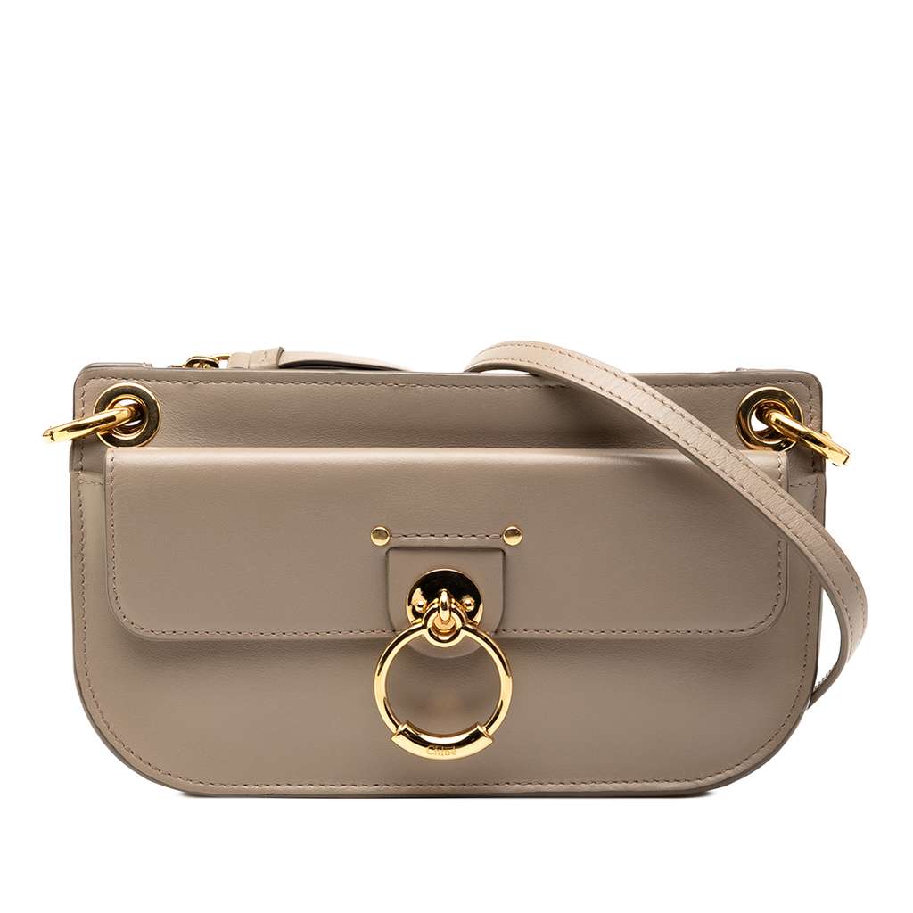 Chloé Mini Leather Tess Chain Crossbody