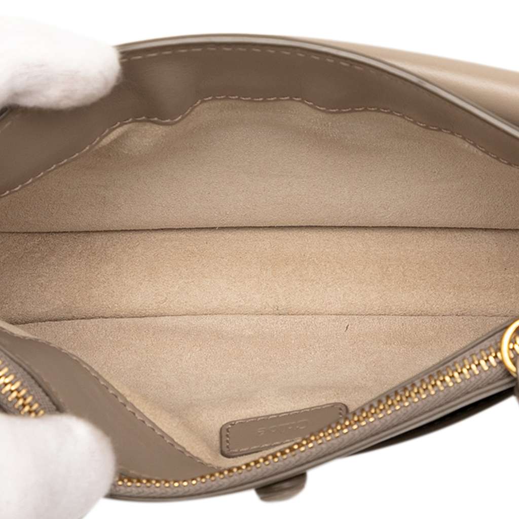 Chloé Mini Leather Tess Chain Crossbody - 4