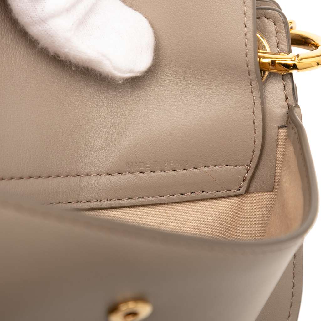 Chloé Mini Leather Tess Chain Crossbody - Detail 1