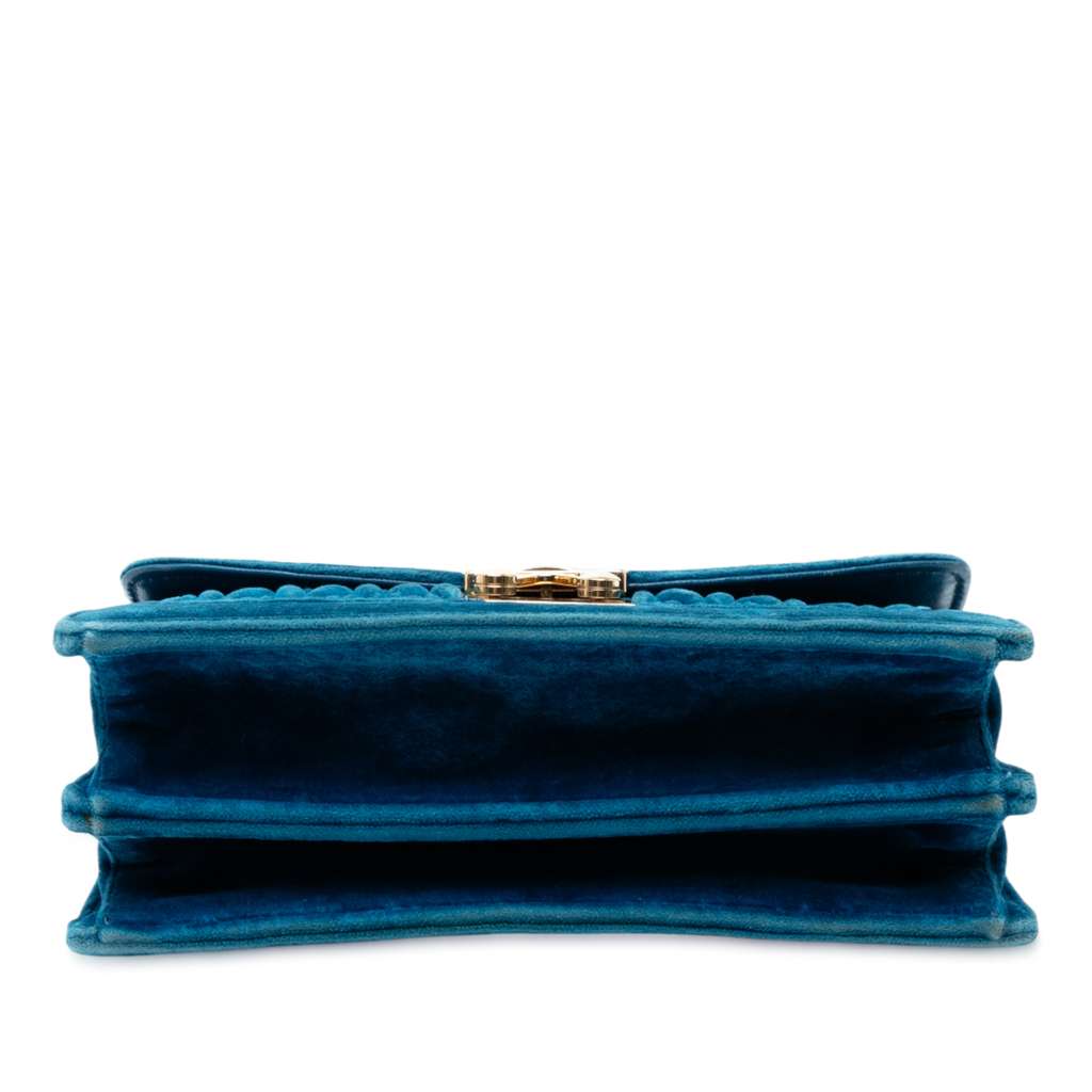 Miu Miu Velluto Matelasse Confidential Chain Crossbody - Image 6
