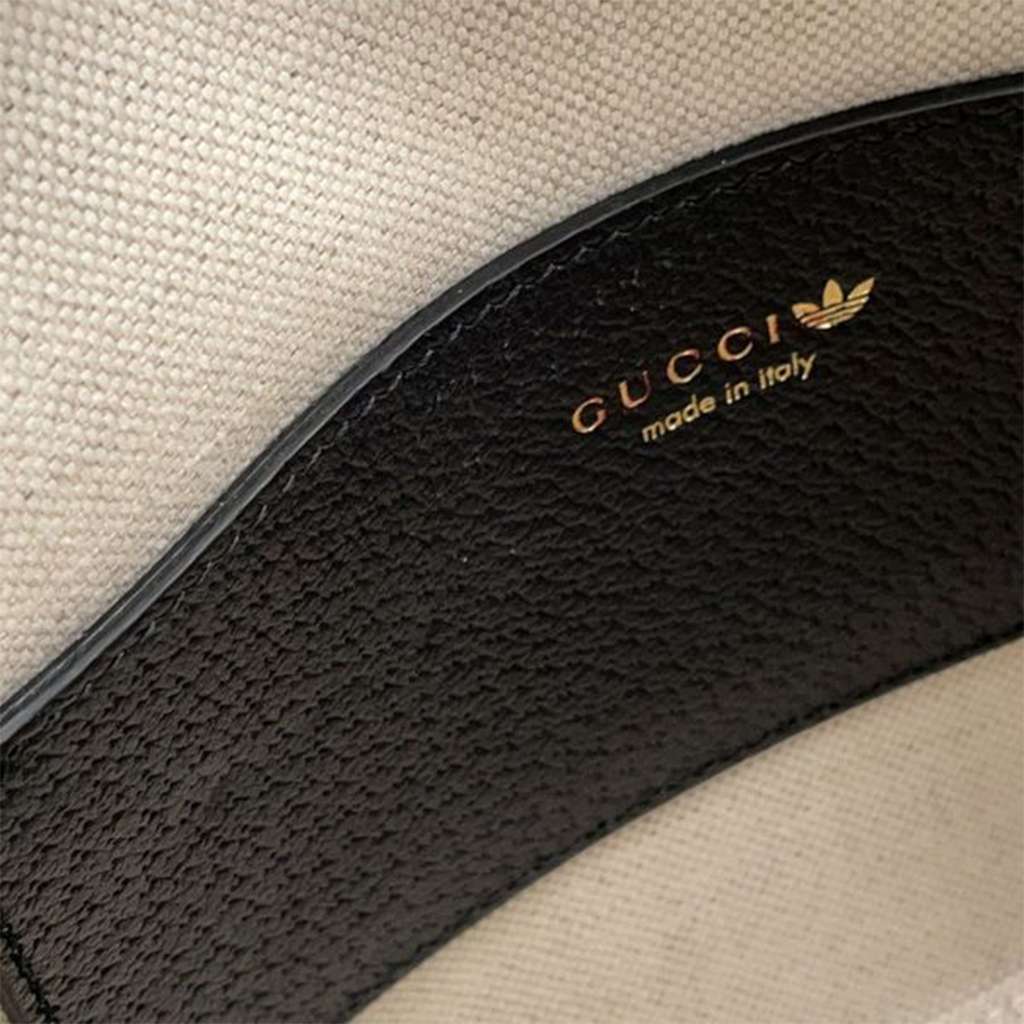 Gucci Adidas Mini Leather Horsebit 1955 Top Handle Bag - Detail 2