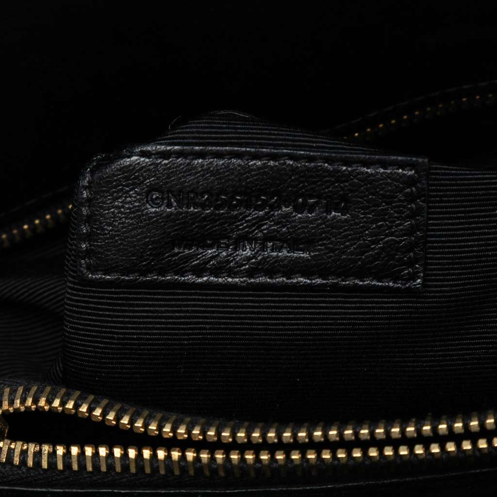 Saint Laurent Small Tweed Houndstooth Sac De Jour Satchel - Detail 1