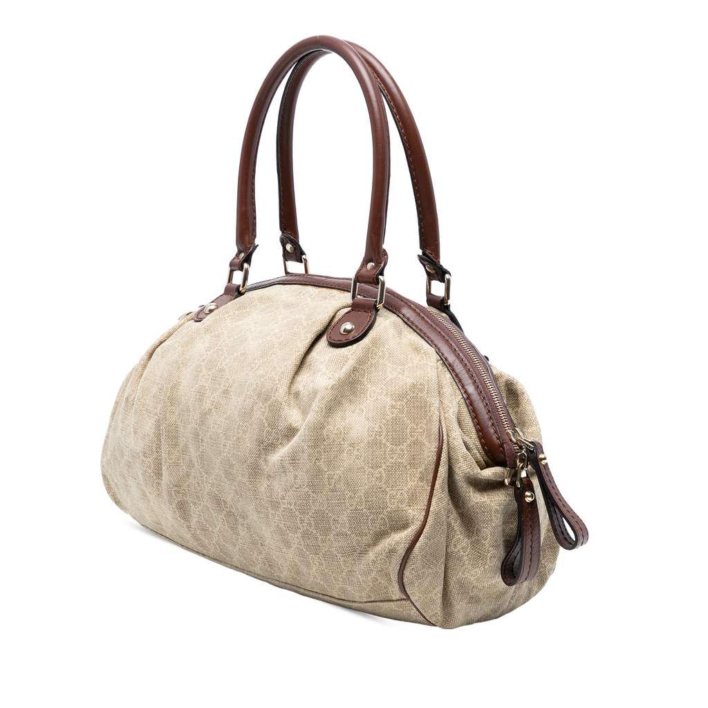 Gucci GG Canvas Sukey Satchel - 2