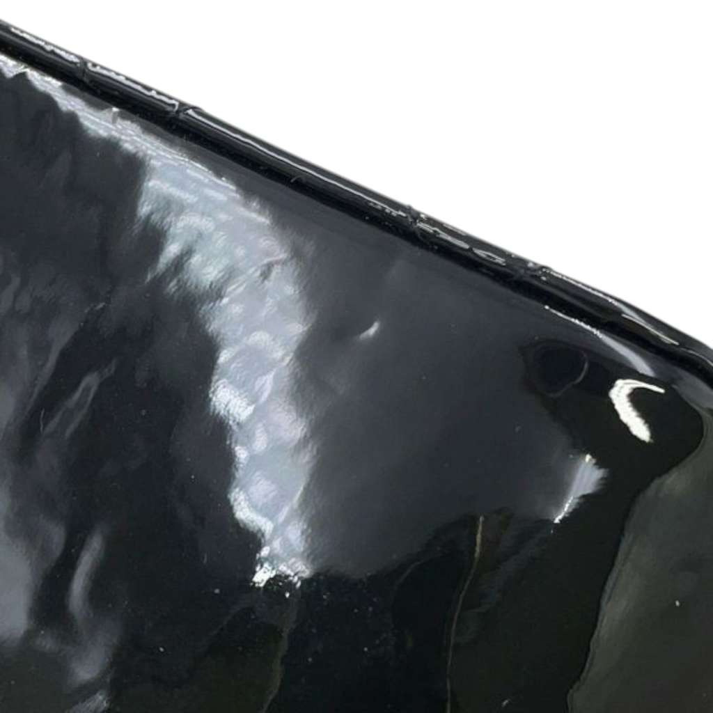 Chanel CC Quilted Patent Frame Flap Clutch with Chain - Image 15