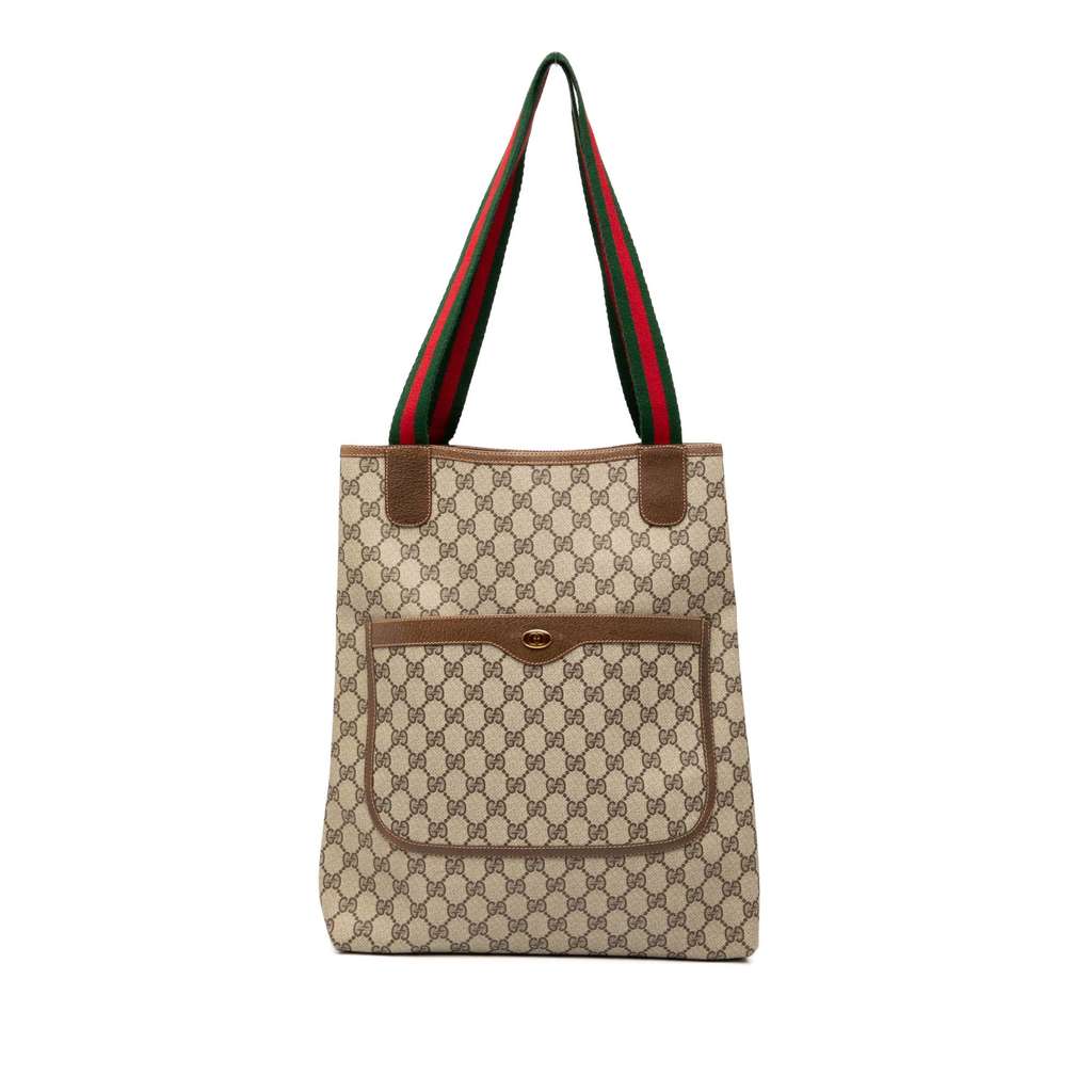 Gucci GG Supreme Web Tote