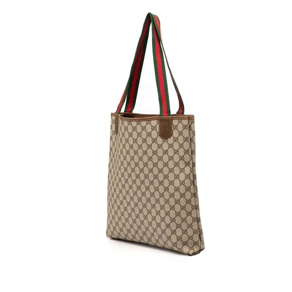 Gucci GG Supreme Web Tote - Back view