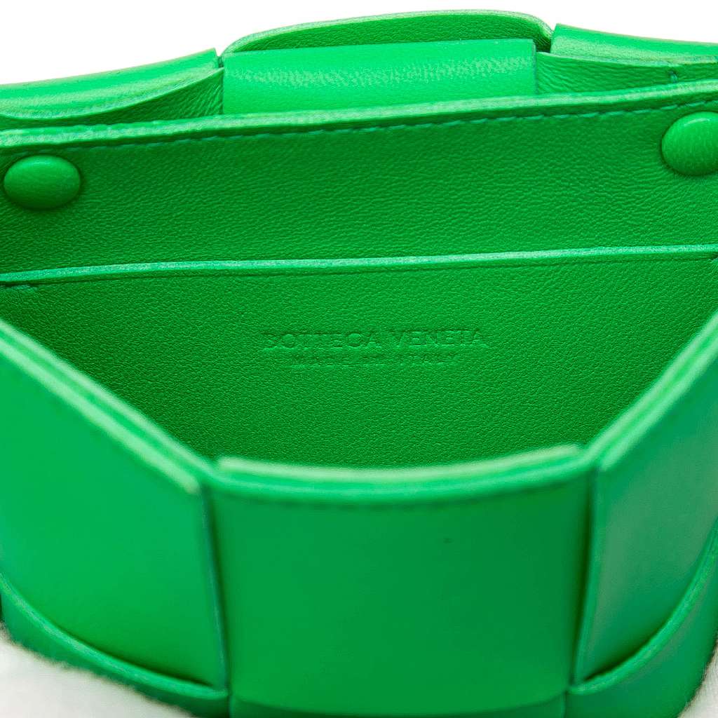 Bottega Veneta Candy Nappa Intrecciato Cassette Crossbody - Side view