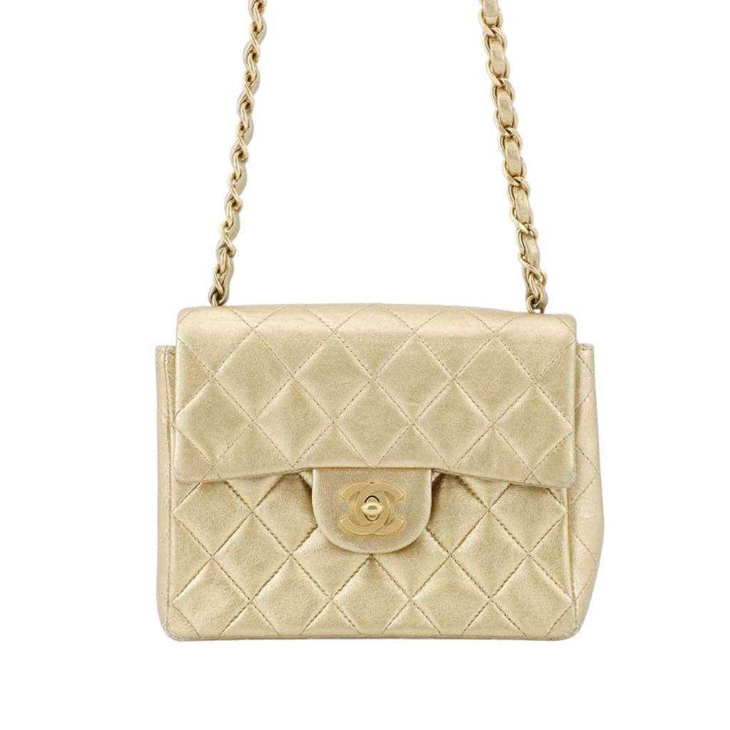 Chanel Mini Square Classic Lambskin Single Flap