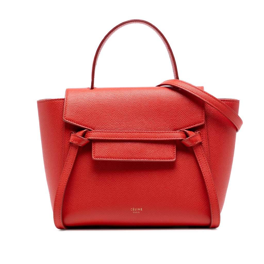 Celine Nano Grained Calfskin Belt Bag