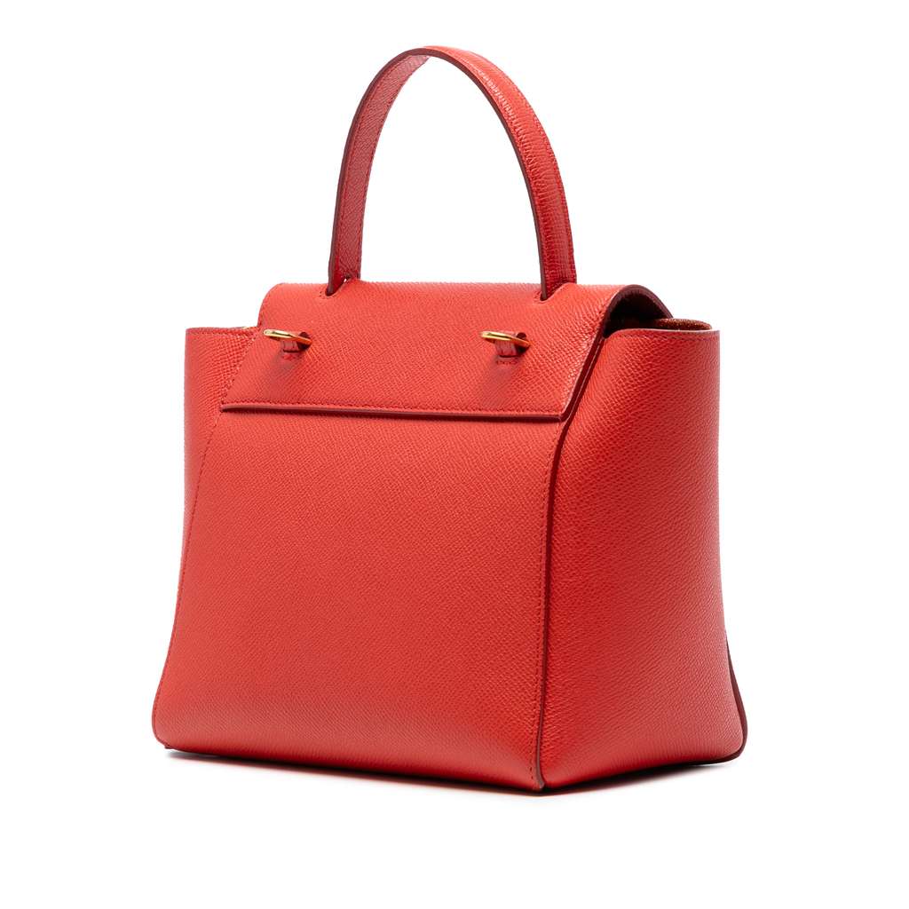 Celine Nano Grained Calfskin Belt Bag - Back view