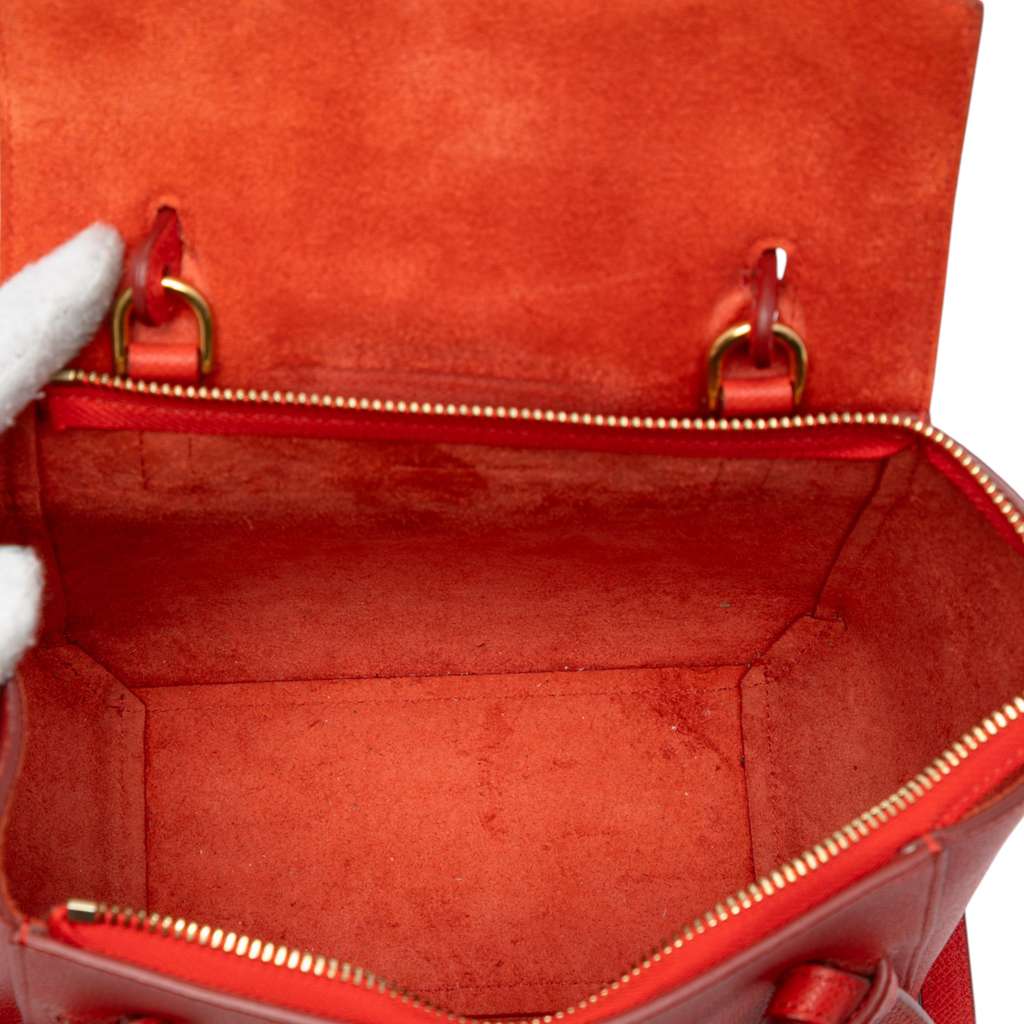 Celine Nano Grained Calfskin Belt Bag - 4