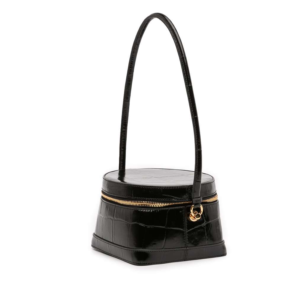 Jacquemus Croc Embossed Calfskin Le Vanito - 2