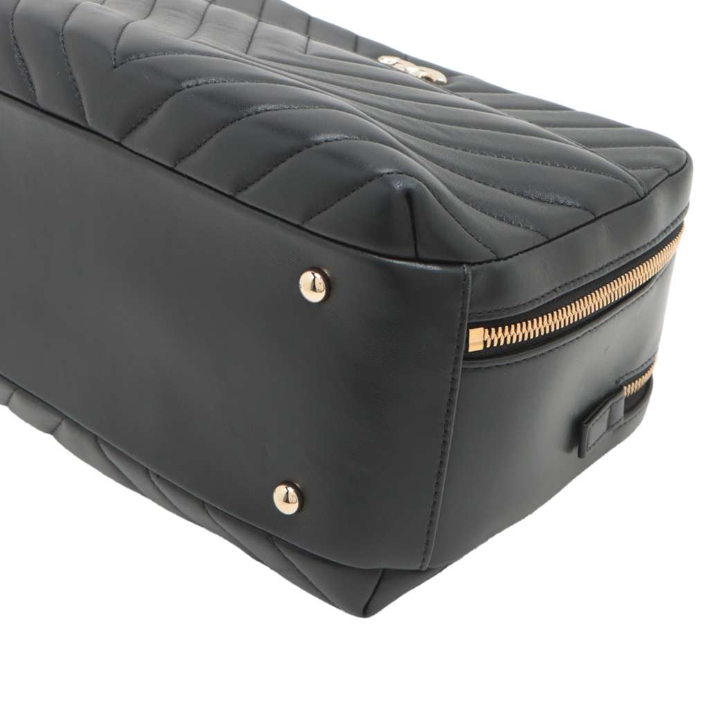 Chanel Medium Chevron Lambskin Trendy CC Bowling Bag - Image 10