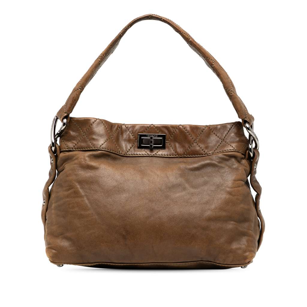 Chanel Reissue 2.55 Calfskin Wild Stitch Shoulder Bag