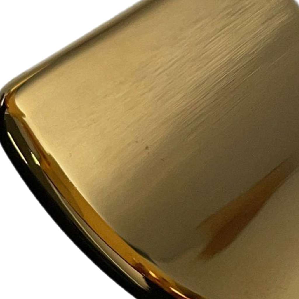 Hermès Gold Plated Epsom Olympe Cuff Bracelet - Detail 2