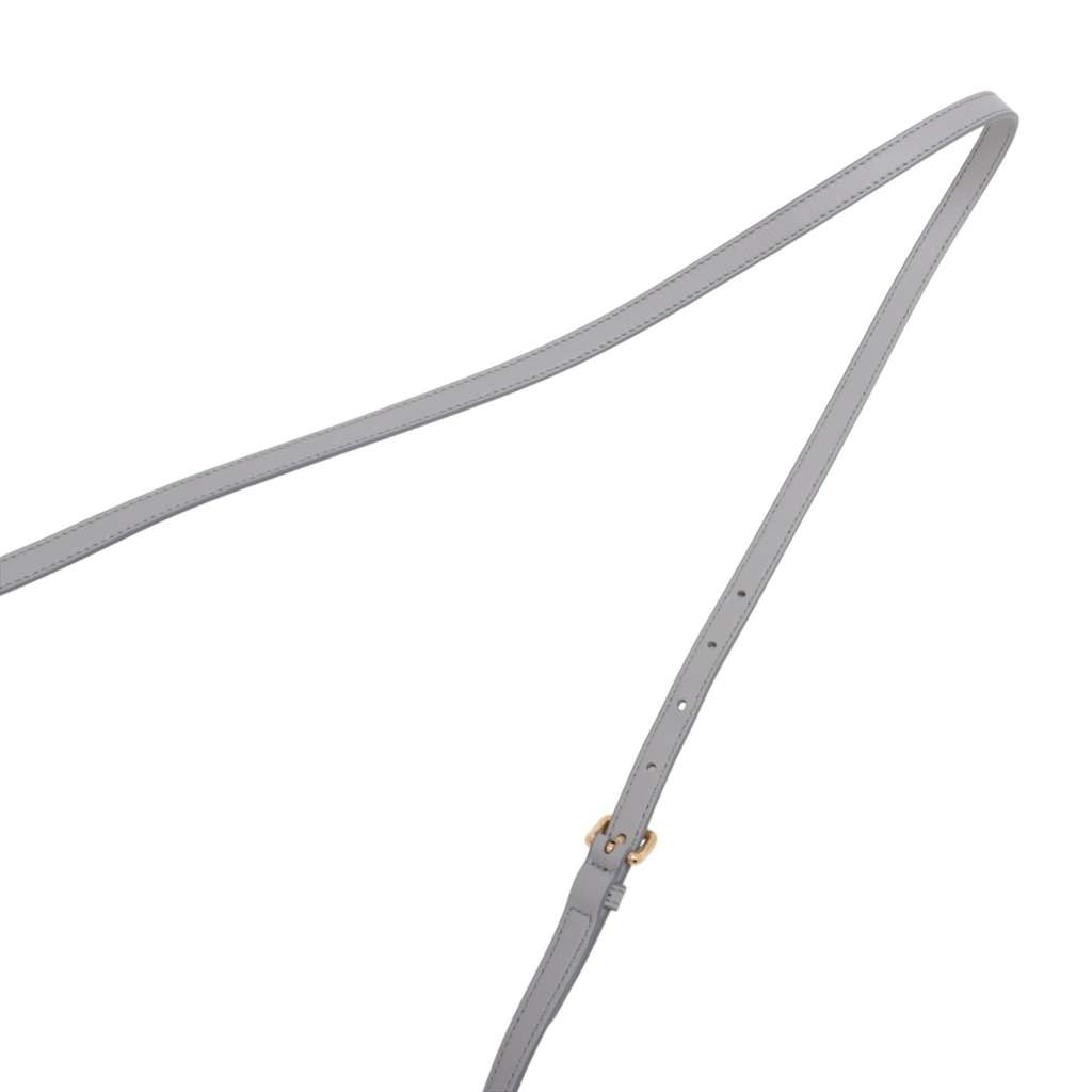 Prada Mini Shearling Triangle Satchel - Side view