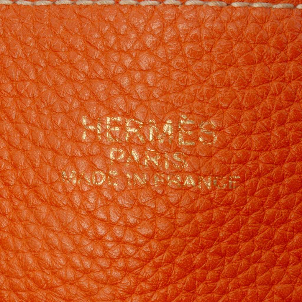 Hermès Clemence Double Sens 36 - Side view