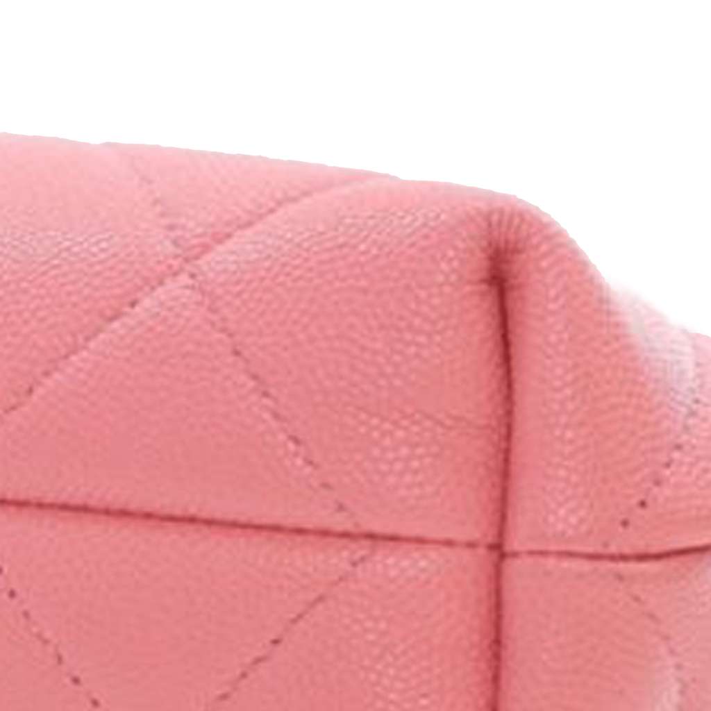 Chanel Quilted Caviar A Real Catch Clutch - Image 13