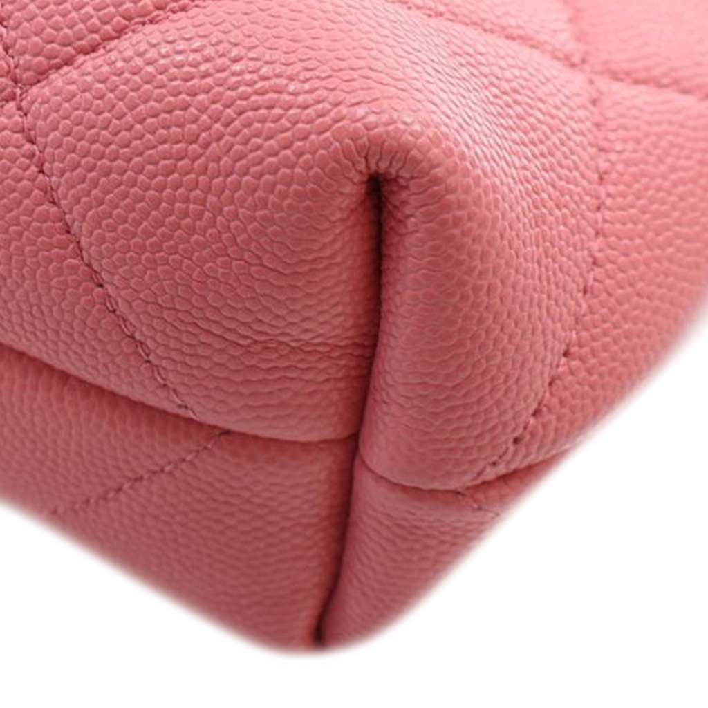 Chanel Quilted Caviar A Real Catch Clutch - Image 14