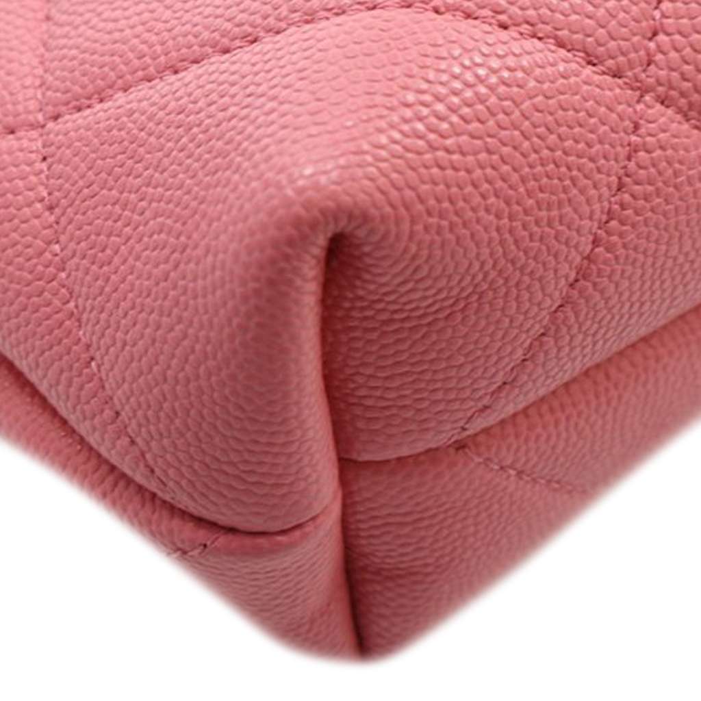 Chanel Quilted Caviar A Real Catch Clutch - Image 15