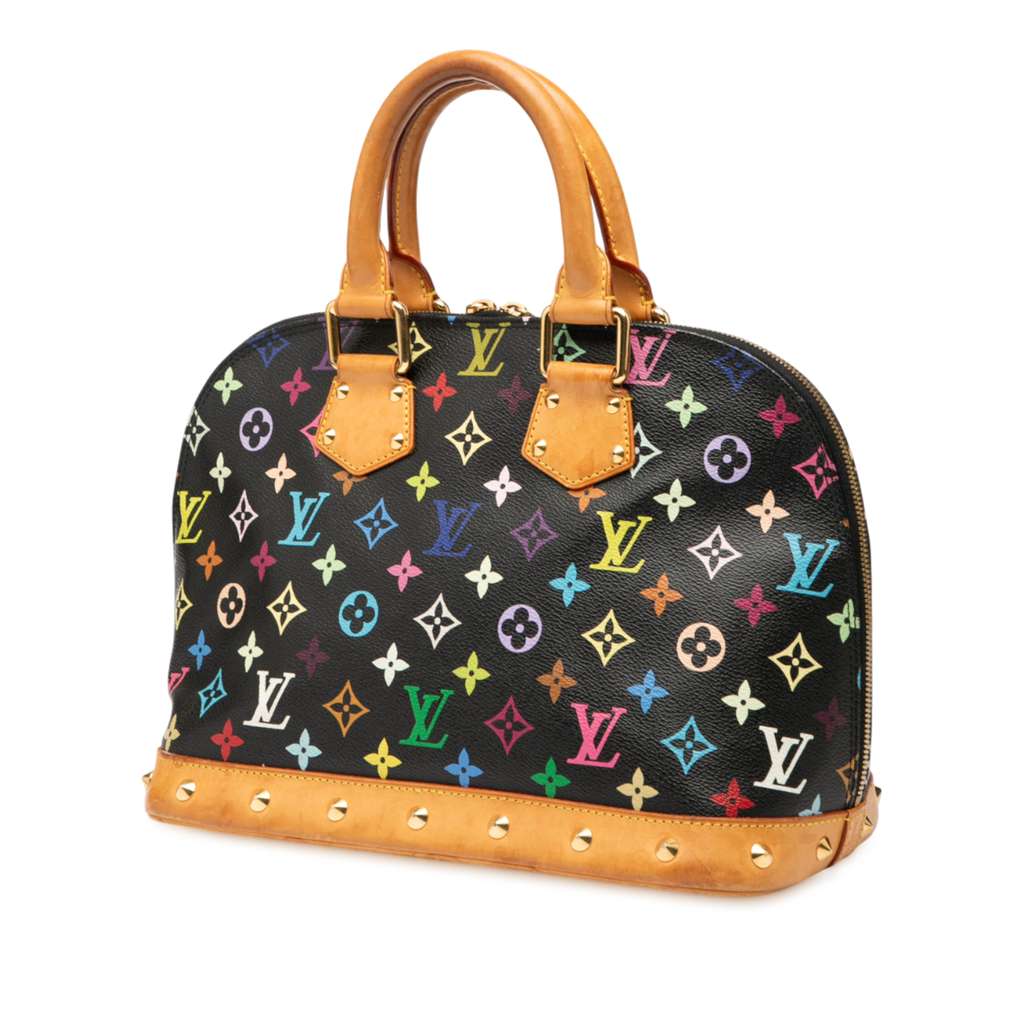 Louis Vuitton Monogram Multicolore Alma PM - Back view