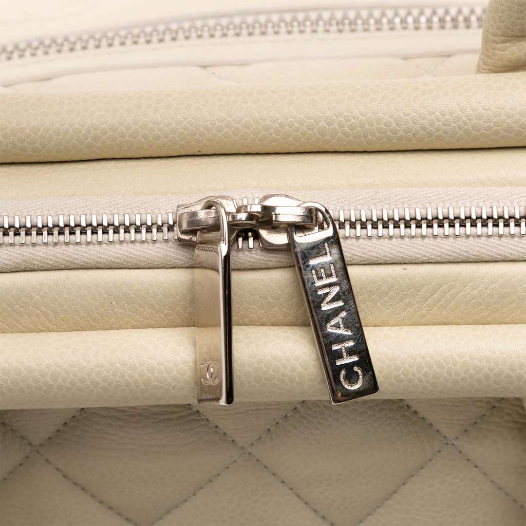 Chanel Quilted Caviar Coco Cocoon Bowler Bag - Image 10