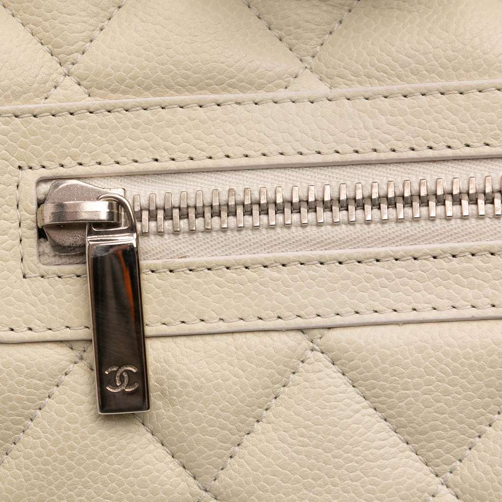Chanel Quilted Caviar Coco Cocoon Bowler Bag - Image 11