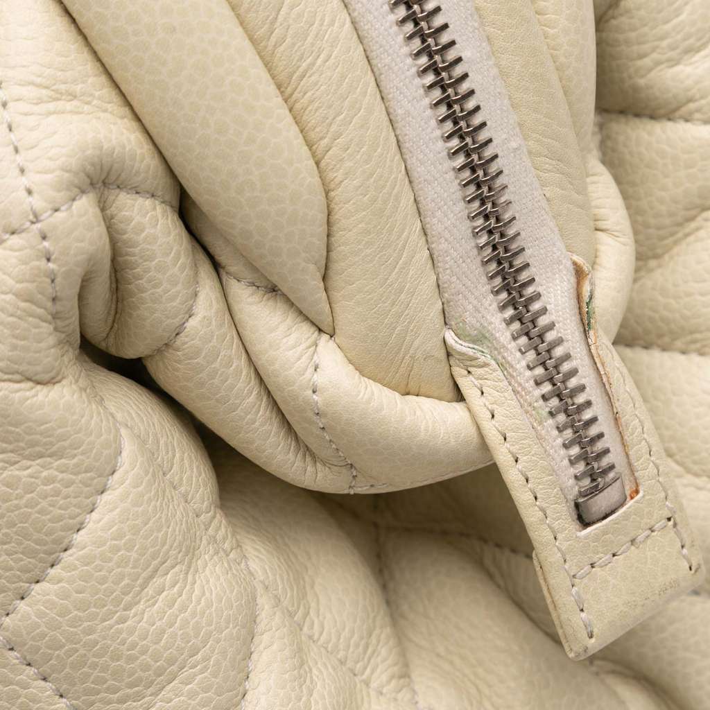 Chanel Quilted Caviar Coco Cocoon Bowler Bag - Image 12