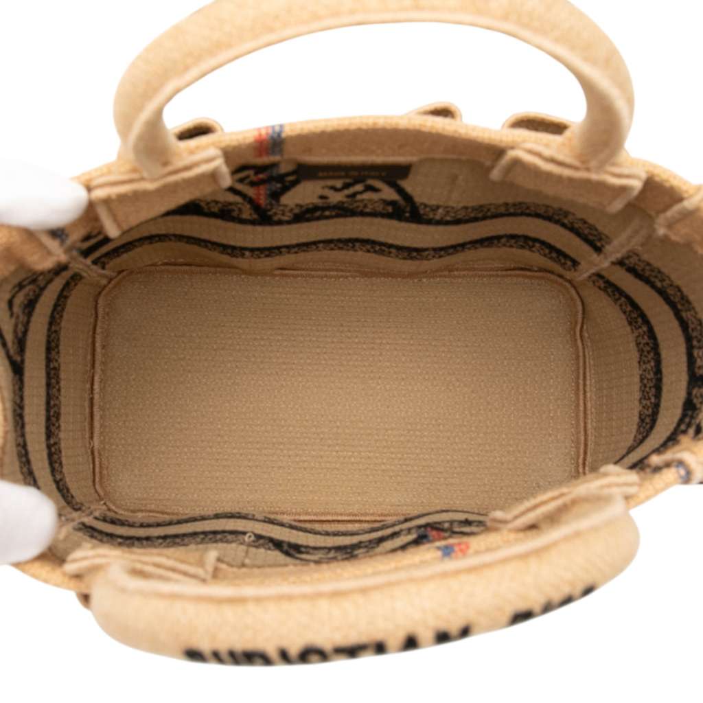 Dior Small Jute Catherine Tote - 4