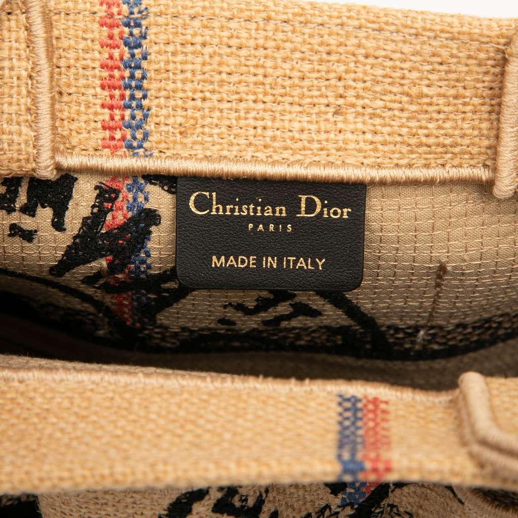 Dior Small Jute Catherine Tote - Side view