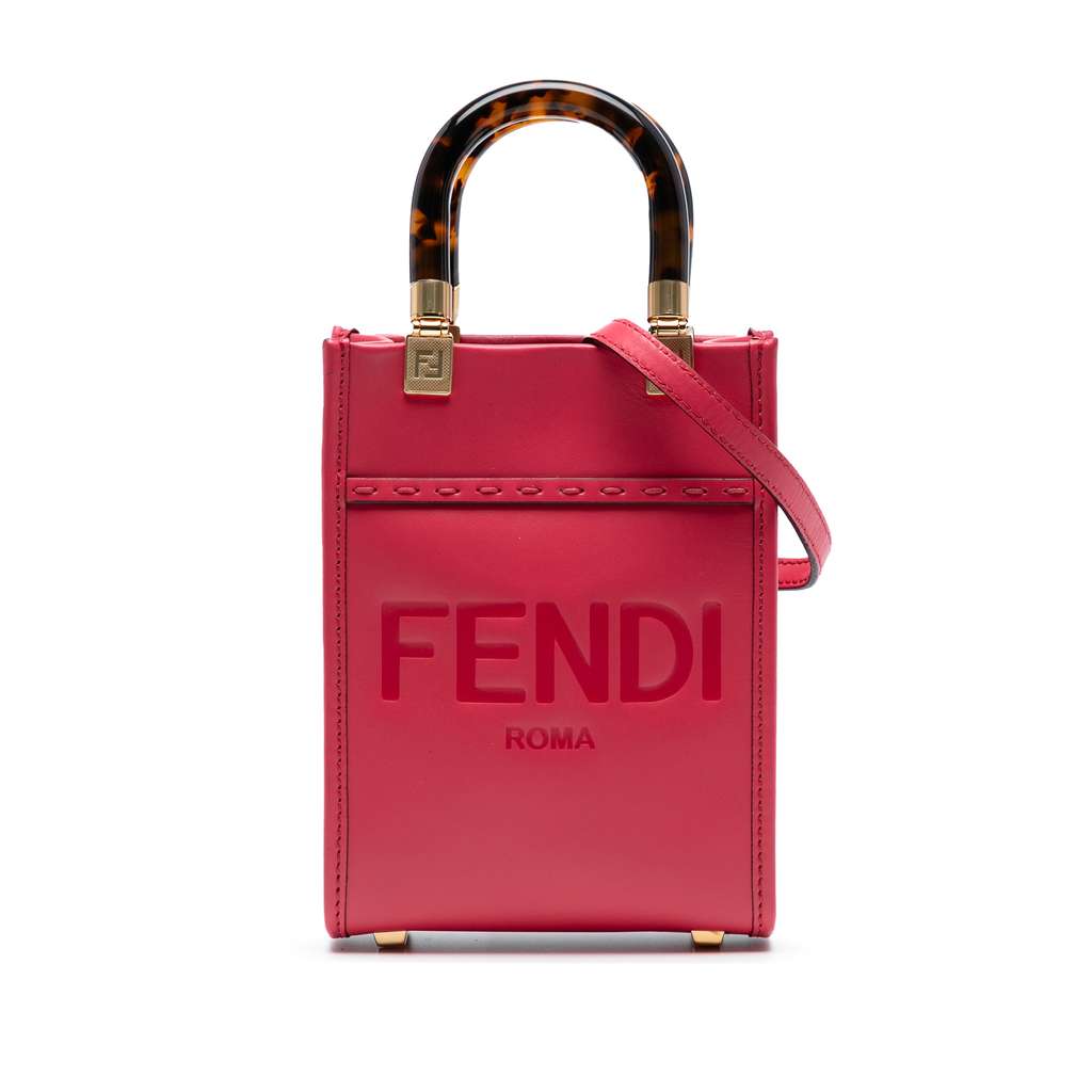 Fendi Mini Sunshine Shopper Tote