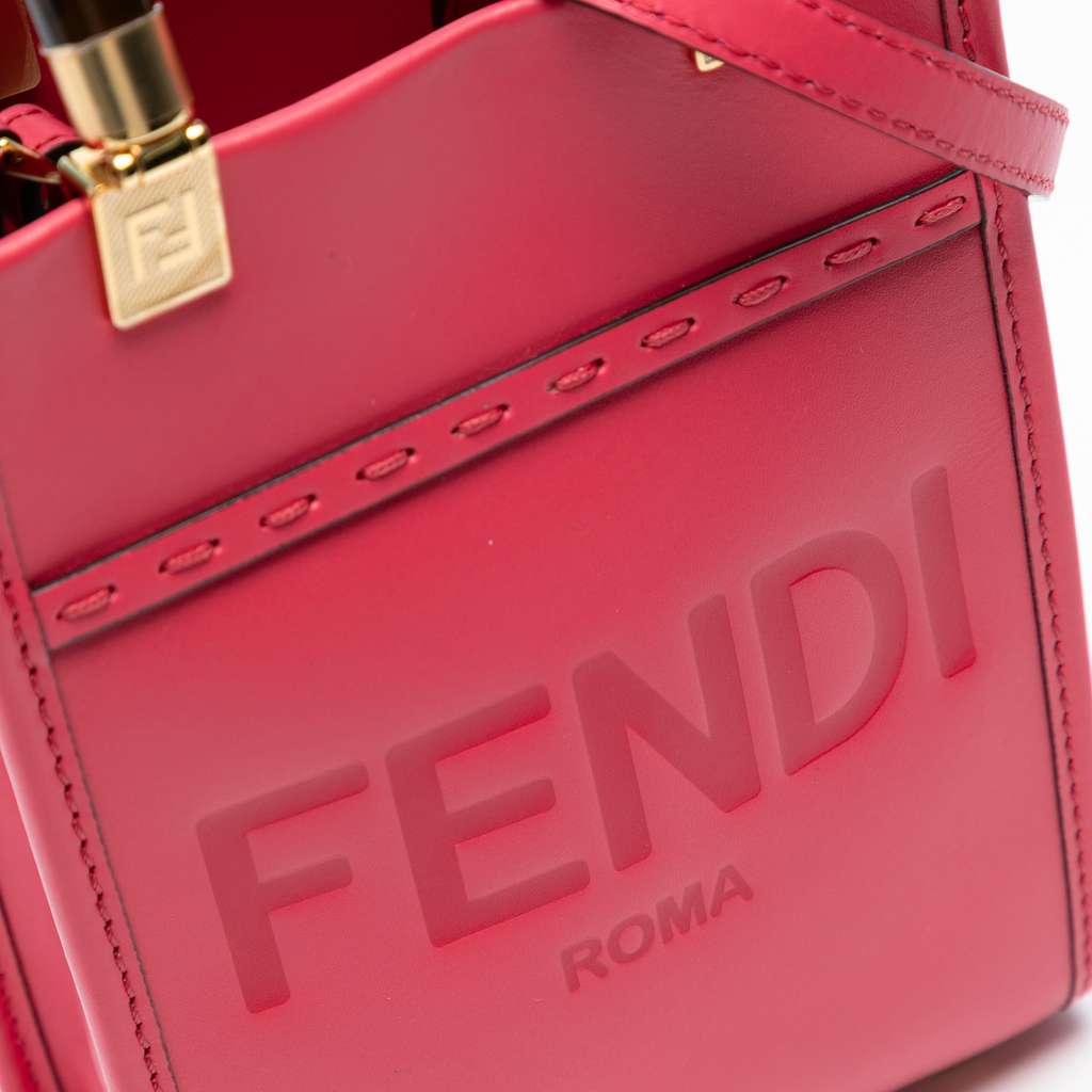 Fendi Mini Sunshine Shopper Tote - Side view