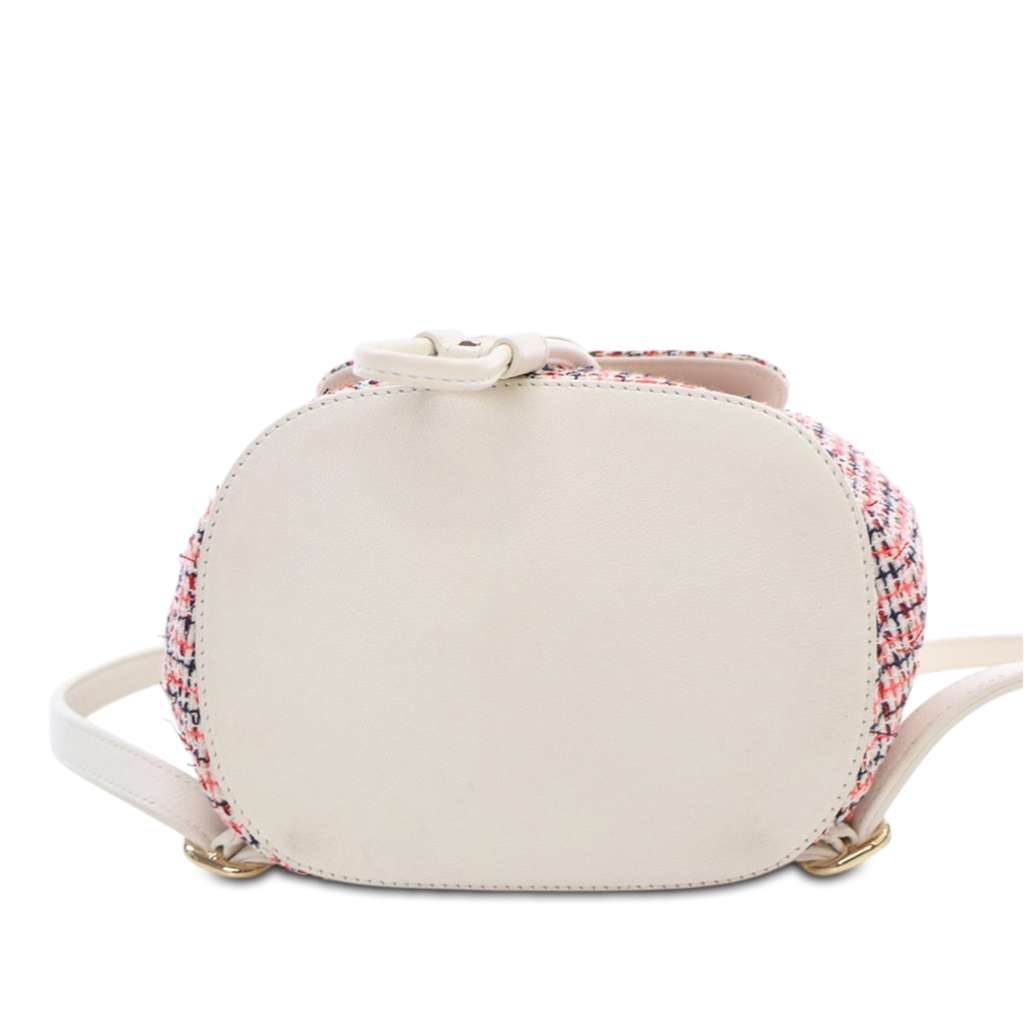 Chanel Tweed and Lambskin CC Mania Backpack - 4