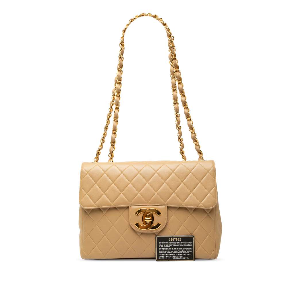 Chanel Jumbo XL Classic Lambskin Single Flap - Image 13