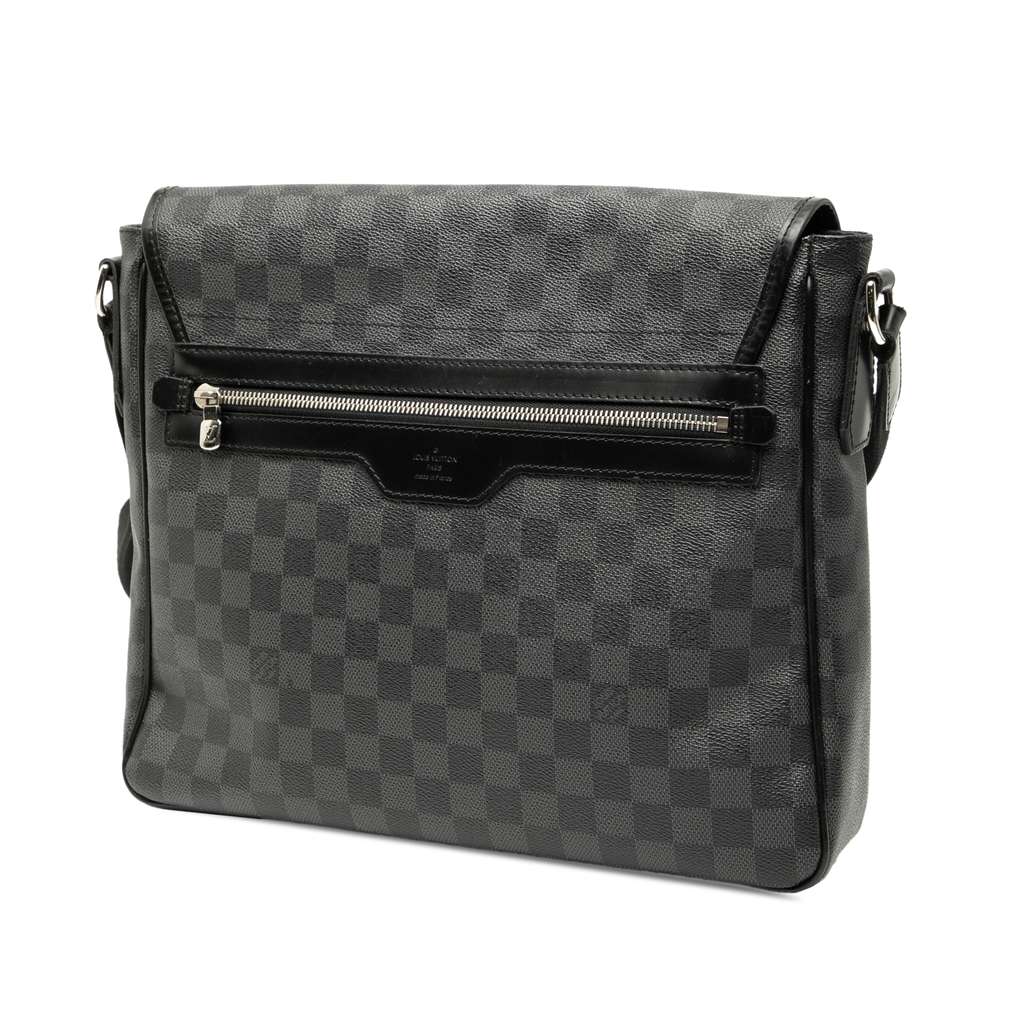 Louis Vuitton Damier Graphite Daniel MM - Back view