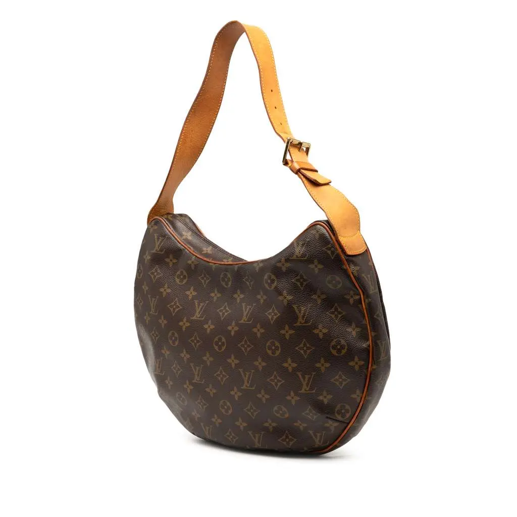 Louis Vuitton Monogram Croissant GM Brown Good - Back View