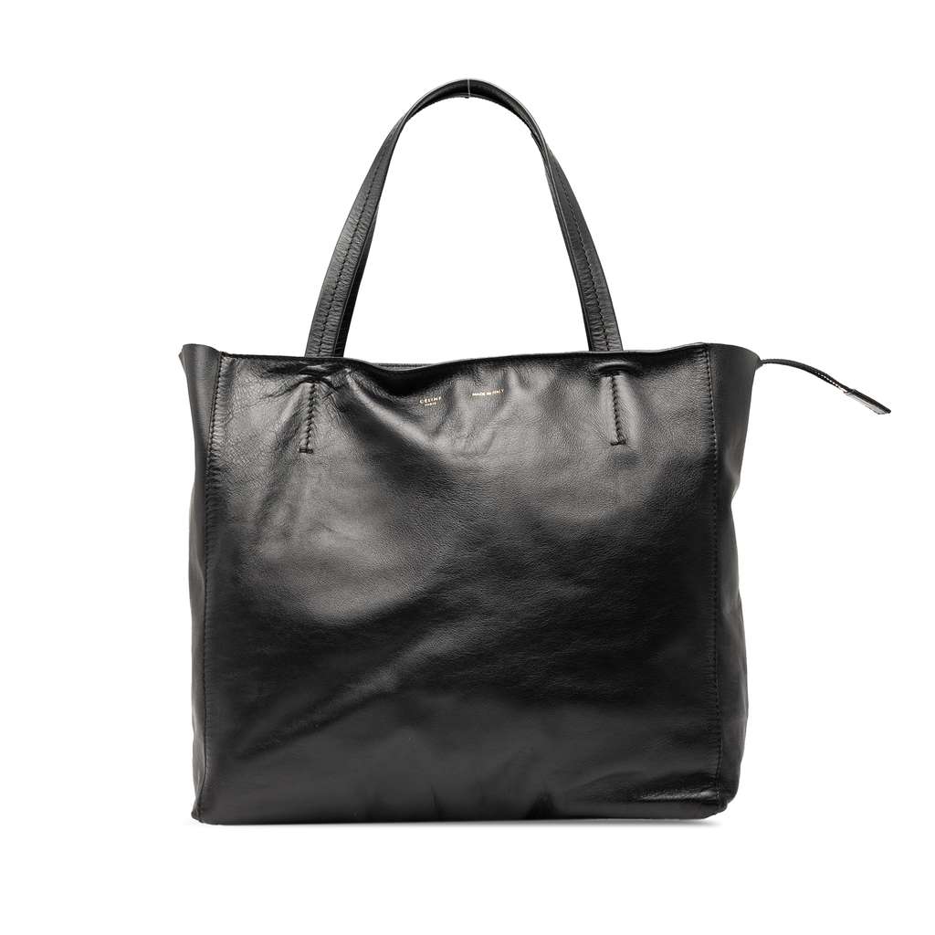 Celine Lambskin Zipped Tote