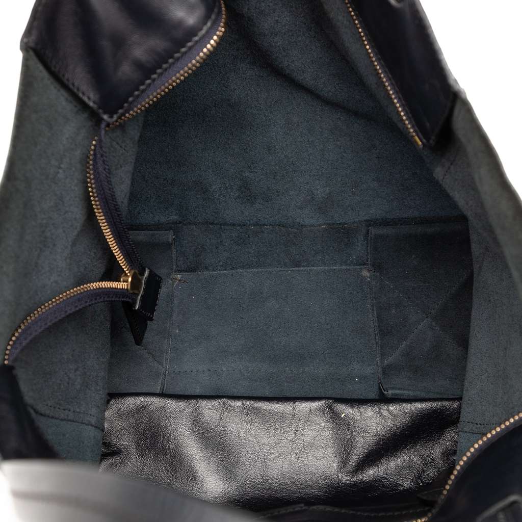 Celine Lambskin Zipped Tote - 4