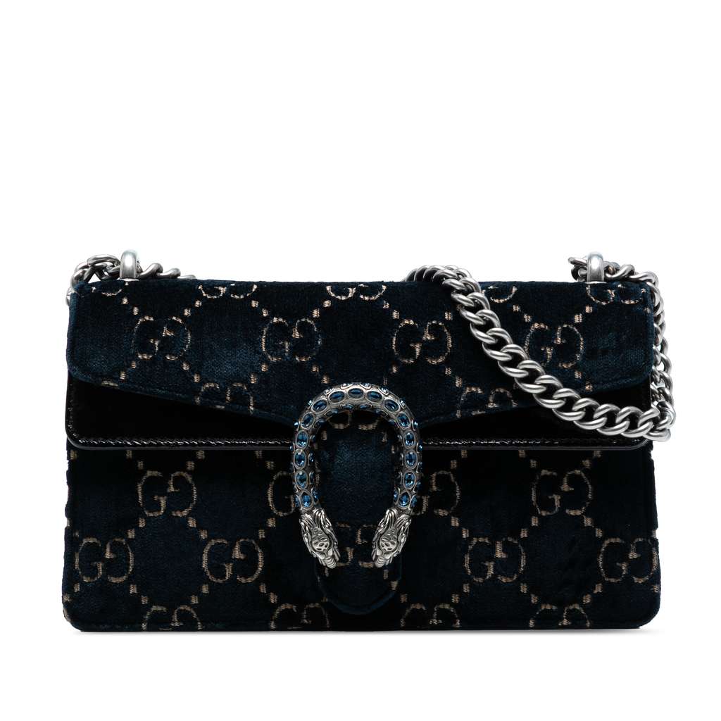 Gucci Medium GG Velvet Dionysus Crossbody