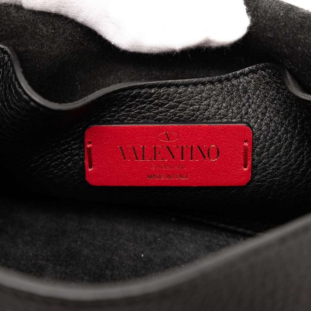 Valentino Mini Leather Rockstud Flap Crossbody - 5