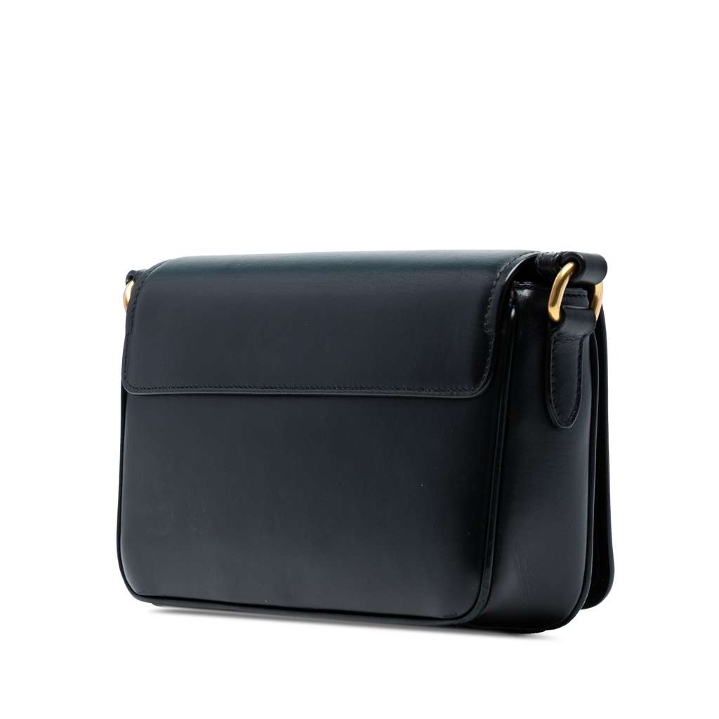 Prada City Calf Flap Crossbody - Back view