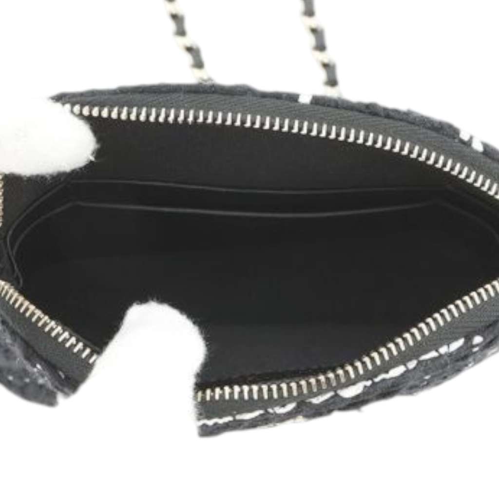 Chanel Mini CC Stitched Tweed VIP Crossbody - 4