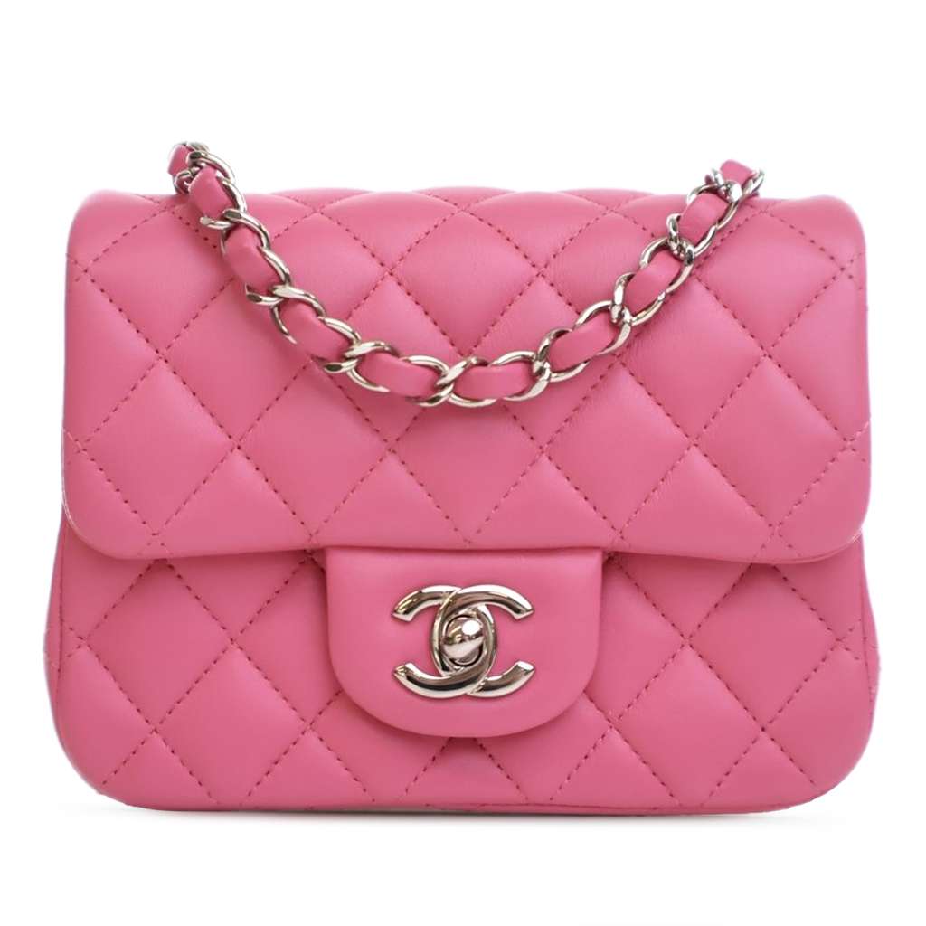 Chanel Mini Square Classic Lambskin Single Flap