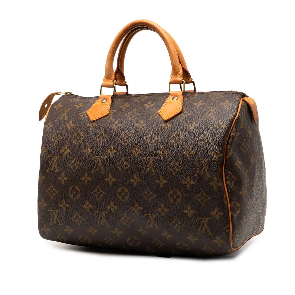 Louis Vuitton Monogram Speedy 30 - Back view