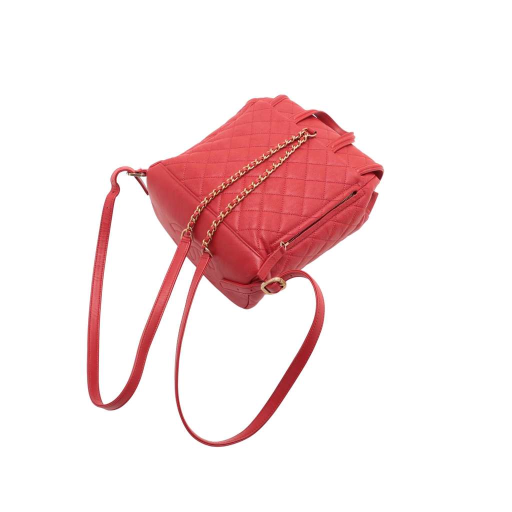 Chanel Quilted Caviar CC Filigree Backpack - Image 6