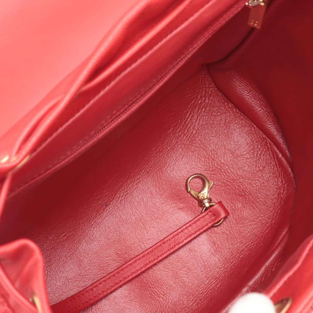 Chanel Quilted Caviar CC Filigree Backpack - 4