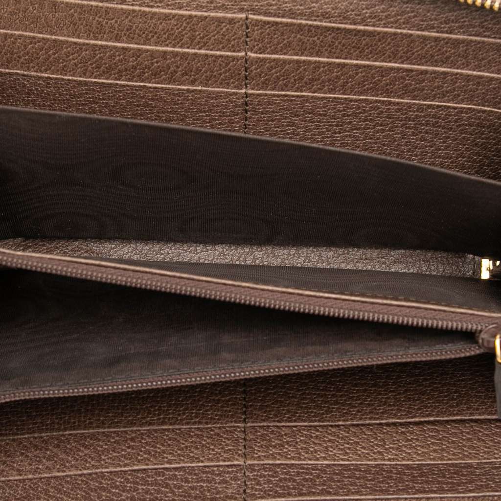 Gucci GG Supreme Ophidia Zip Around Wallet - 4