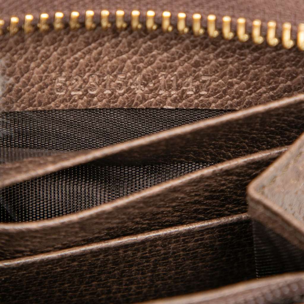 Gucci GG Supreme Ophidia Zip Around Wallet - Side view