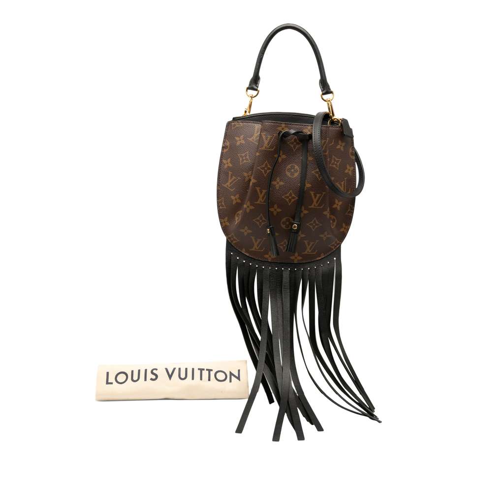Louis Vuitton Monogram Fringed Noe - Image 10